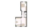 Etagenwohnung Düsseldorf Oberbilk - 2 Zimmer, 65 m&sup2;, 1.200&euro; | Angebot:26562080