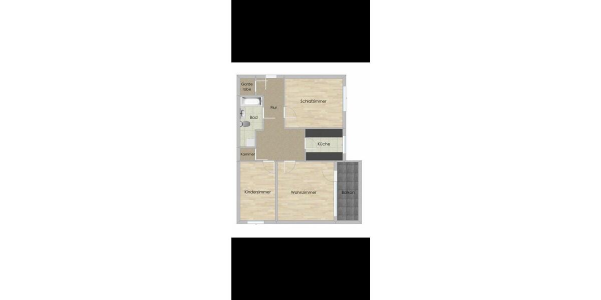 Hochparterre Heiligenhaus - 3.5 Zimmer, 65 m&sup2;, 570&euro; | Angebot:26635697