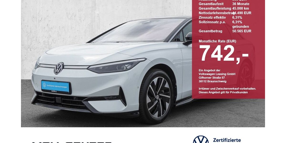 VW ID.7 60.781 km 44.490 &euro; Düsseldorf 40549