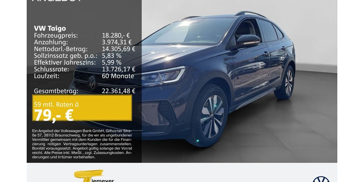 VW Taigo 9.655 km 18.280 &euro; Duisburg 47059