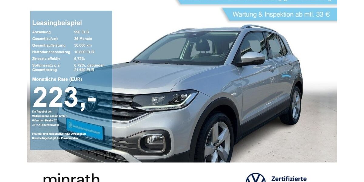 VW T-Cross 9.652 km 18.180 &euro; Moers 47441