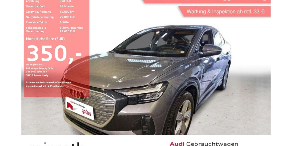 Audi Q4 e-tron 106.805 km 25.880 &euro; Moers-Hülsdonk 47441