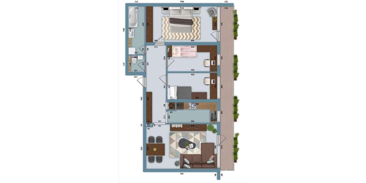 Etagenwohnung Duisburg Rheinhausen - 4.5 Zimmer, 85 m&sup2;, 158.000&euro; | Angebot:27310332