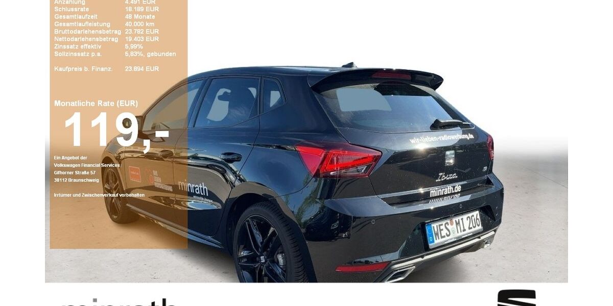 Seat Ibiza 1.905 km 23.719 &euro; Moers-Hülsdonk 47441