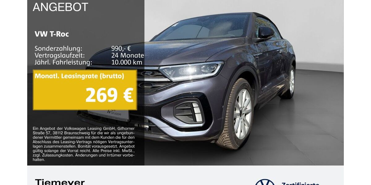 VW T-Roc 8.629 km 32.670 &euro; Duisburg 47059