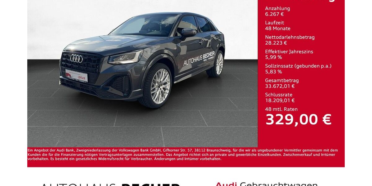 Audi Q2 15.236 km 34.490 &euro; Wesel 46485