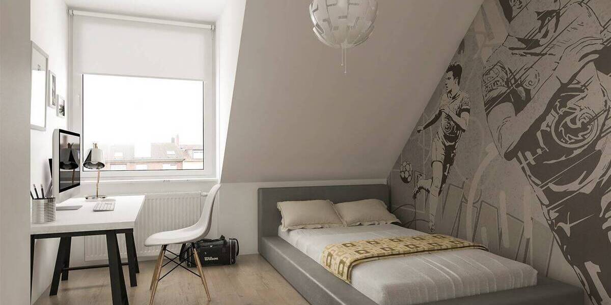 Etagenwohnung Neuss Barbaraviertel - 4 Zimmer, 208.800&euro; | Angebot:26733350
