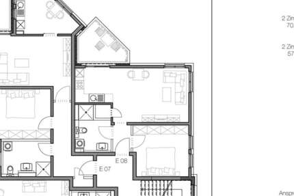 Wohnung Ratingen Homberg - 2 Zimmer, 70 m&sup2;, 1.020&euro; | Angebot:26754469