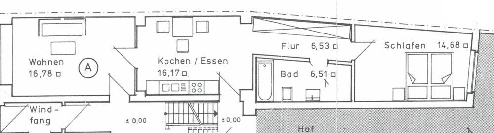 Etagenwohnung Kevelaer - 2 Zimmer, 60 m&sup2;, 515&euro; | Angebot:25971138