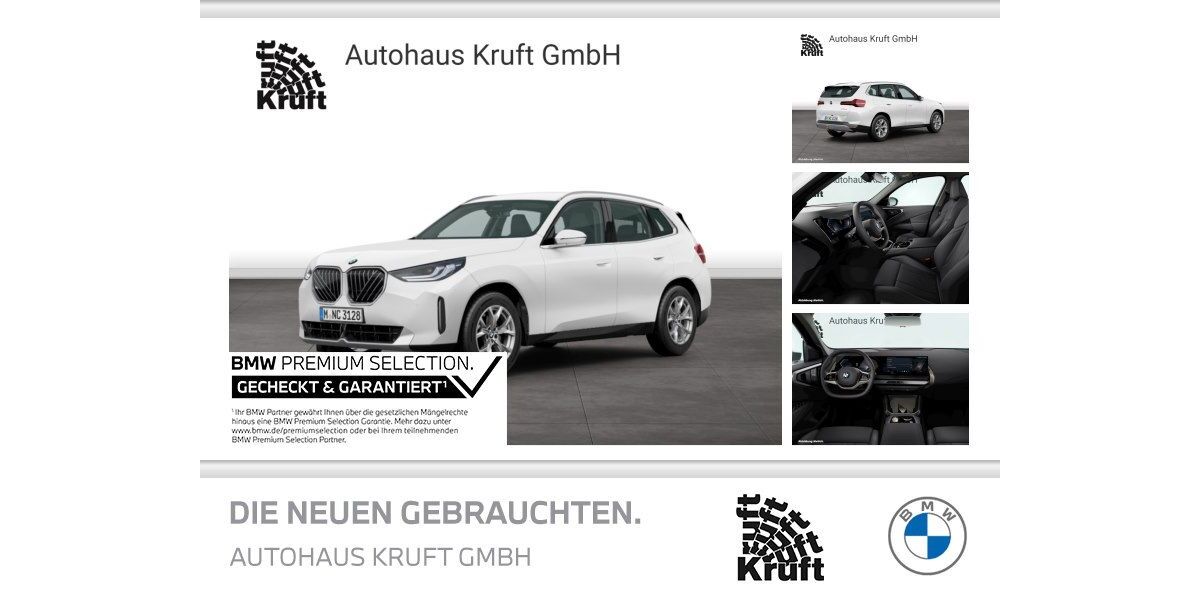 BMW X3 15.018 km 43.460 &euro; Oberhausen 46117