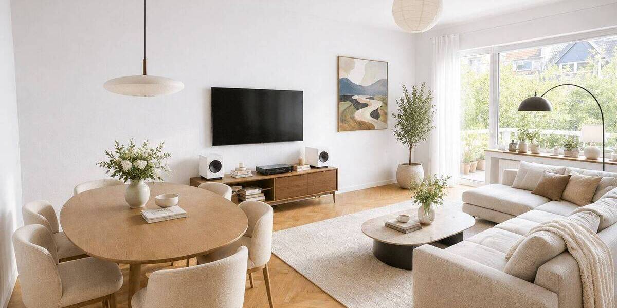 Etagenwohnung Düsseldorf Düsseltal - 2 Zimmer, 72 m&sup2;, 349.000&euro; | Angebot:26741612