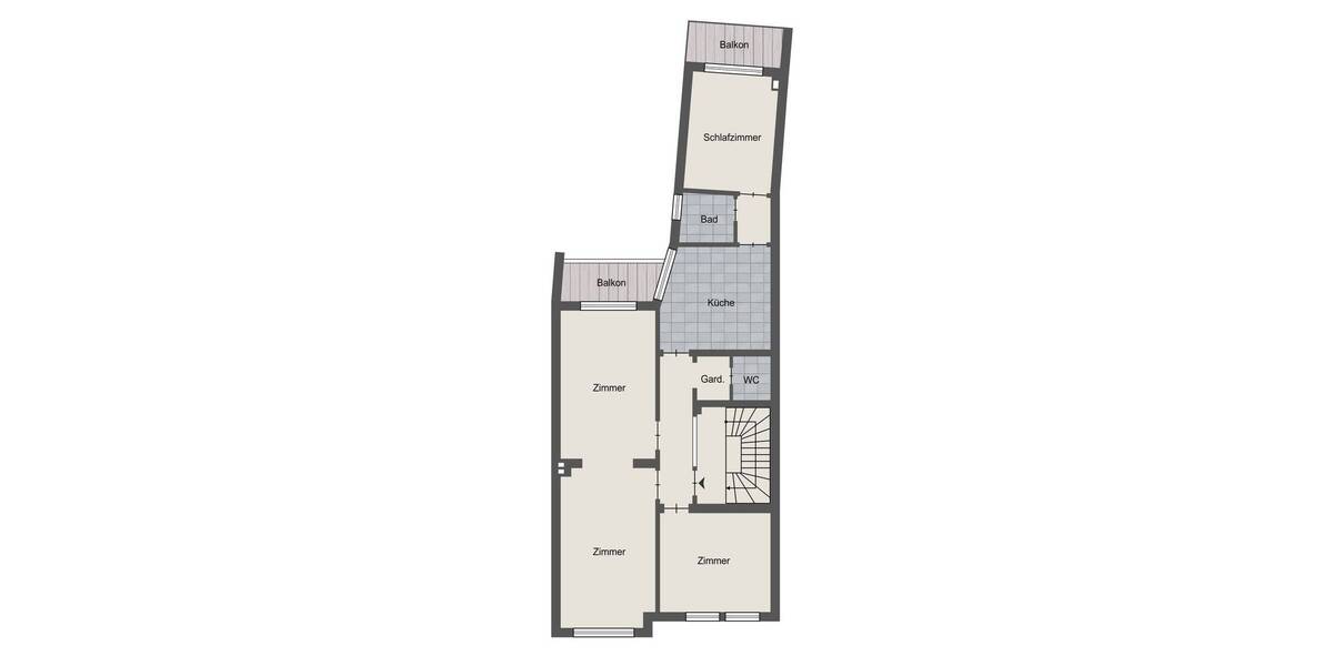 Etagenwohnung Krefeld Bockum - 3 Zimmer, 107 m&sup2;, 990&euro; | Angebot:26740807