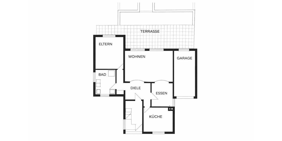 Erdgeschoßwohnung Duisburg Walsum - 3.5 Zimmer, 94 m&sup2;, 1.150&euro; | Angebot:25258859