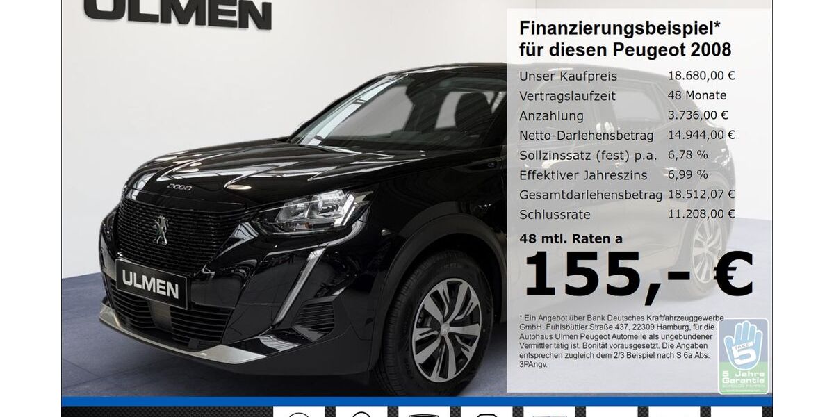 Peugeot 2008 41.171 km 17.880 &euro; Düsseldorf 40233