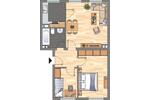 Etagenwohnung Essen Stadtbezirk VI - 3 Zimmer, 54 m&sup2;, 489&euro; | Angebot:26041765