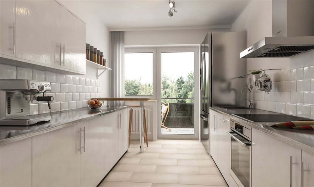 Etagenwohnung Düsseldorf Derendorf - 3 Zimmer, 75 m&sup2;, 399.000&euro; | Angebot:26573195