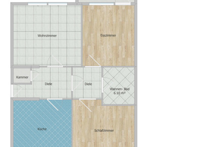 Wohnung Essen Stadtbezirk VII - 3 Zimmer, 71 m&sup2;, 599&euro; | Angebot:25370779