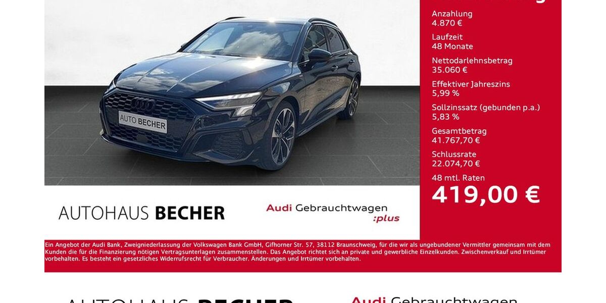 Audi A3 14.000 km 39.930 &euro; Wesel 46485