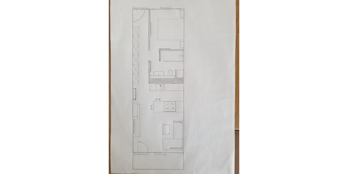 Etagenwohnung Düsseldorf Derendorf - 2 Zimmer, 54 m&sup2;, 1.200&euro; | Angebot:26610649