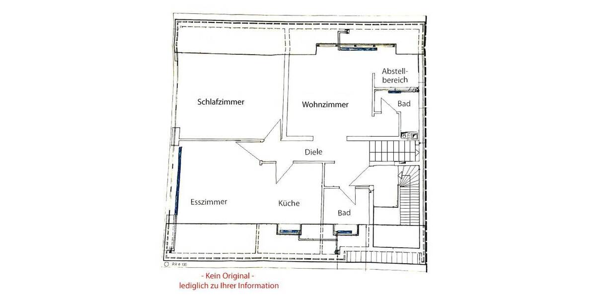 Etagenwohnung Nettetal Hinsbeck - 3 Zimmer, 87 m&sup2;, 640&euro; | Angebot:25986075