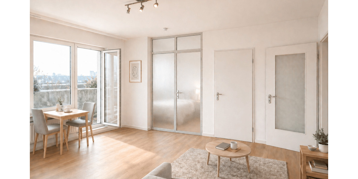 Etagenwohnung Düsseldorf Derendorf - 2 Zimmer, 47 m&sup2;, 229.000&euro; | Angebot:26741614