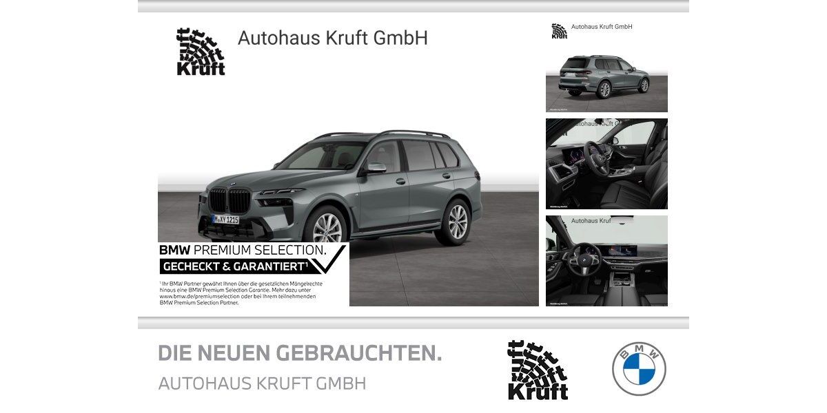 BMW X7 15.239 km 83.999 &euro; Oberhausen 46117