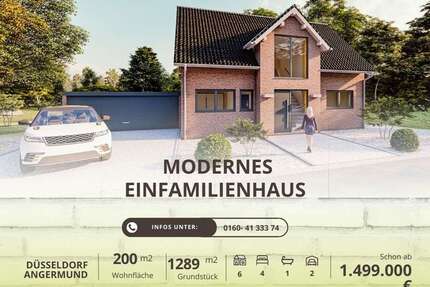 Haus Düsseldorf Stadtbezirk 5 - 5 Zimmer, 200 m&sup2;, 1.499.000&euro; | Angebot:25084387