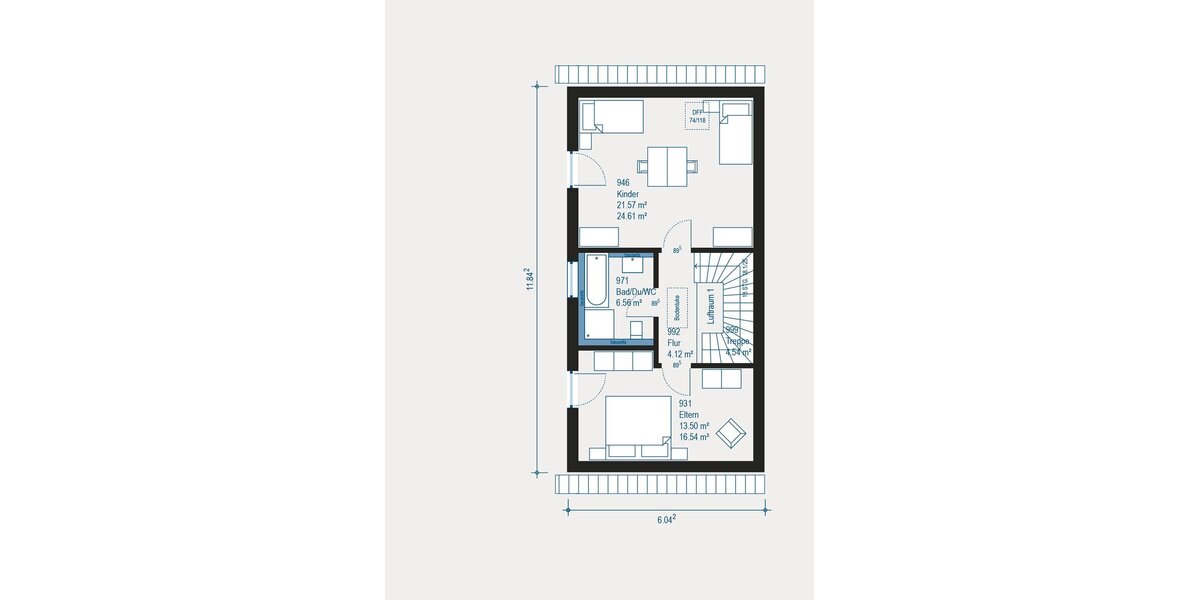 Individuelle Doppelhaushälfte in Nettetal - Flexibles Bauen mit allkauf Dienstleistungspaket Pro Time für Heimwerker - Doppelhaushälfte Nettetal | Angebot:27302603