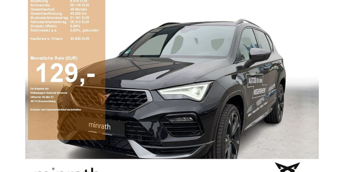 Cupra Ateca 3.750 km 36.880 &euro; Moers-Hülsdonk 47441