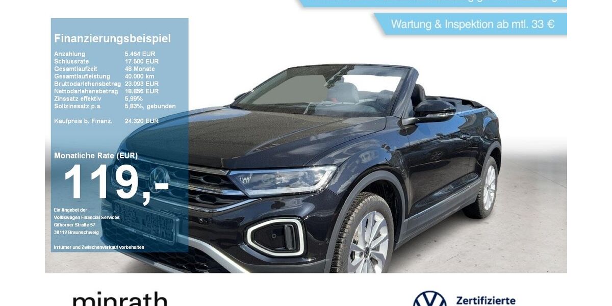 VW T-Roc 10.708 km 24.320 &euro; Moers 47441