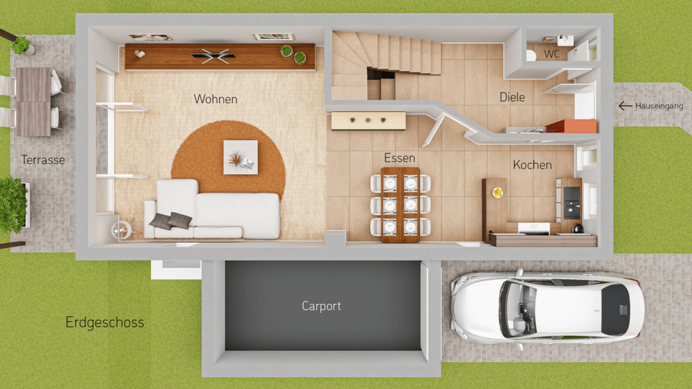 Doppelhaushälfte Willich Anrath - 8 Zimmer, 171 m&sup2;, 559.000&euro; | Angebot:26741613