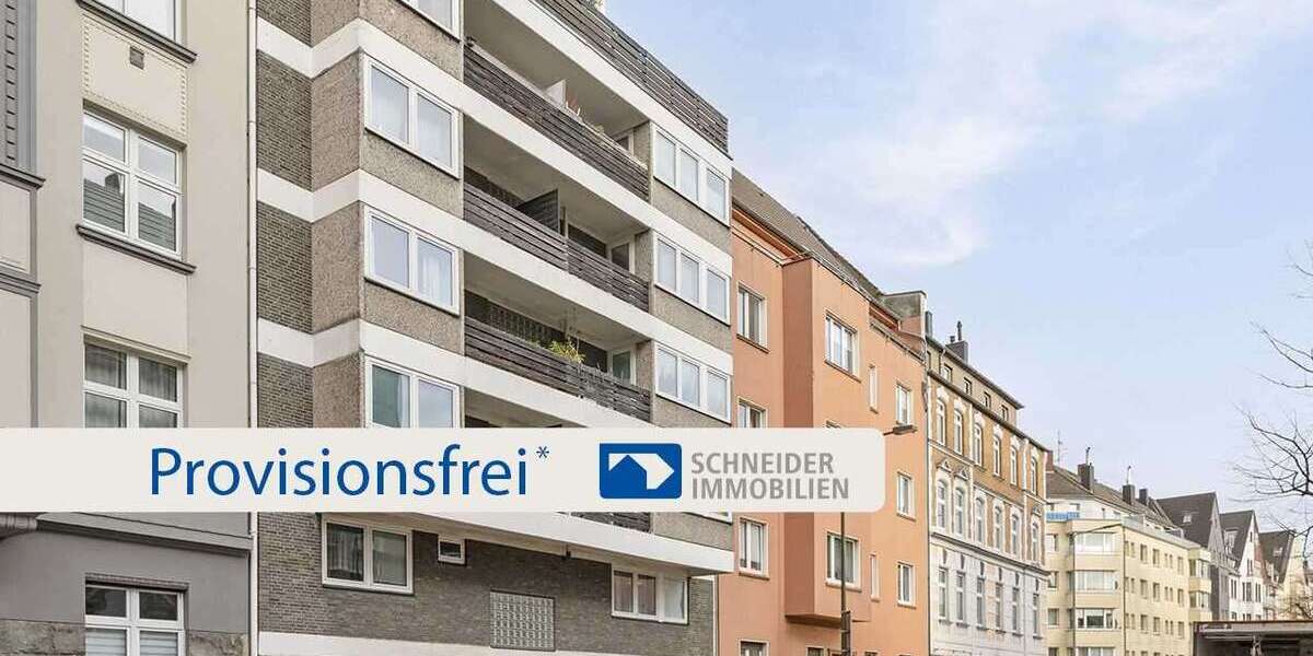 Etagenwohnung Düsseldorf Derendorf - 2 Zimmer, 45 m&sup2;, 168.400&euro; | Angebot:27292472