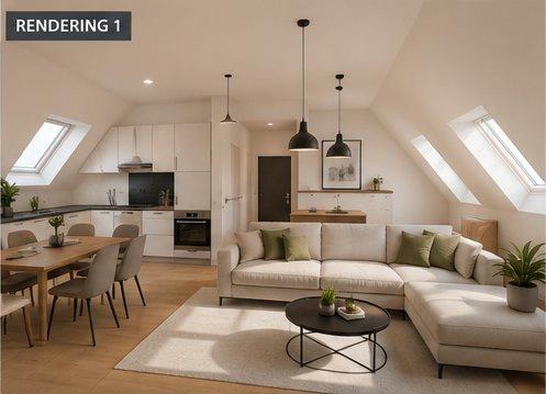 Dachgeschoßwohnung Krefeld Cracau - 5 Zimmer, 114 m&sup2;, 69.000&euro; | Angebot:27259144