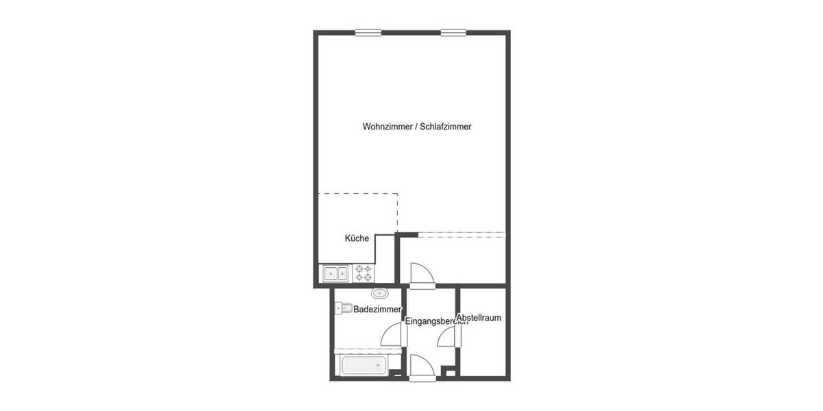 Einfamilienhaus Krefeld Traar - 1 Zimmer, 153.000&euro; | Angebot:26189171