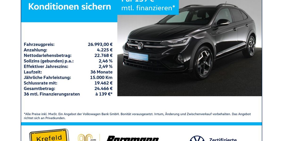 VW Taigo 18.376 km 26.993 &euro; Krefeld 47803