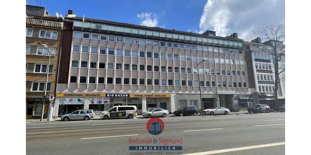 Etagenwohnung Düsseldorf Stadtmitte - 2 Zimmer, 51 m&sup2;, 816&euro; | Angebot:26745109