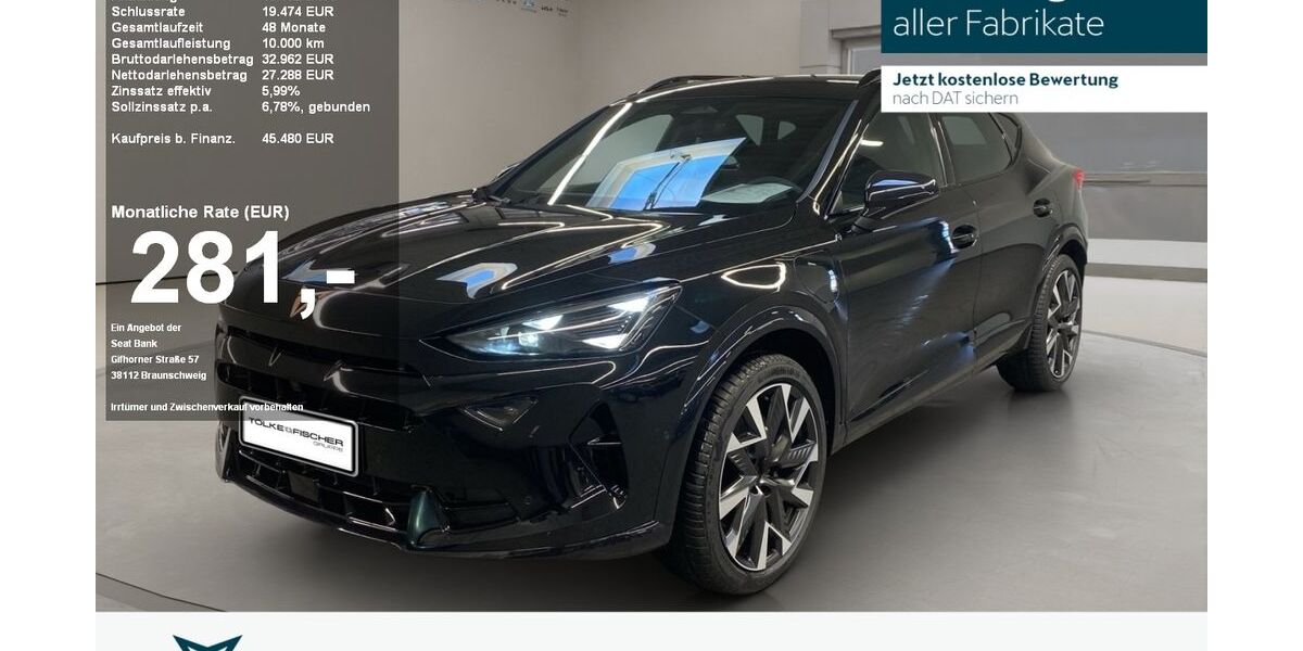 Cupra Formentor 7.500 km 45.480 &euro; Krefeld 47805