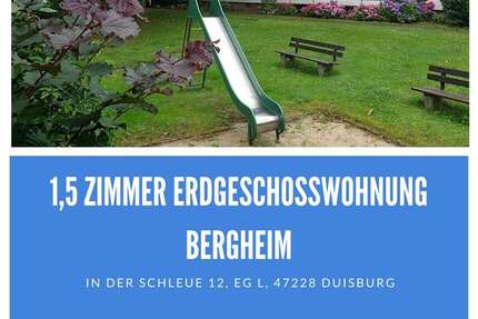 Wohnung Duisburg Oestrum - 1.5 Zimmer, 43 m&sup2;, 282&euro; | Angebot:25793141