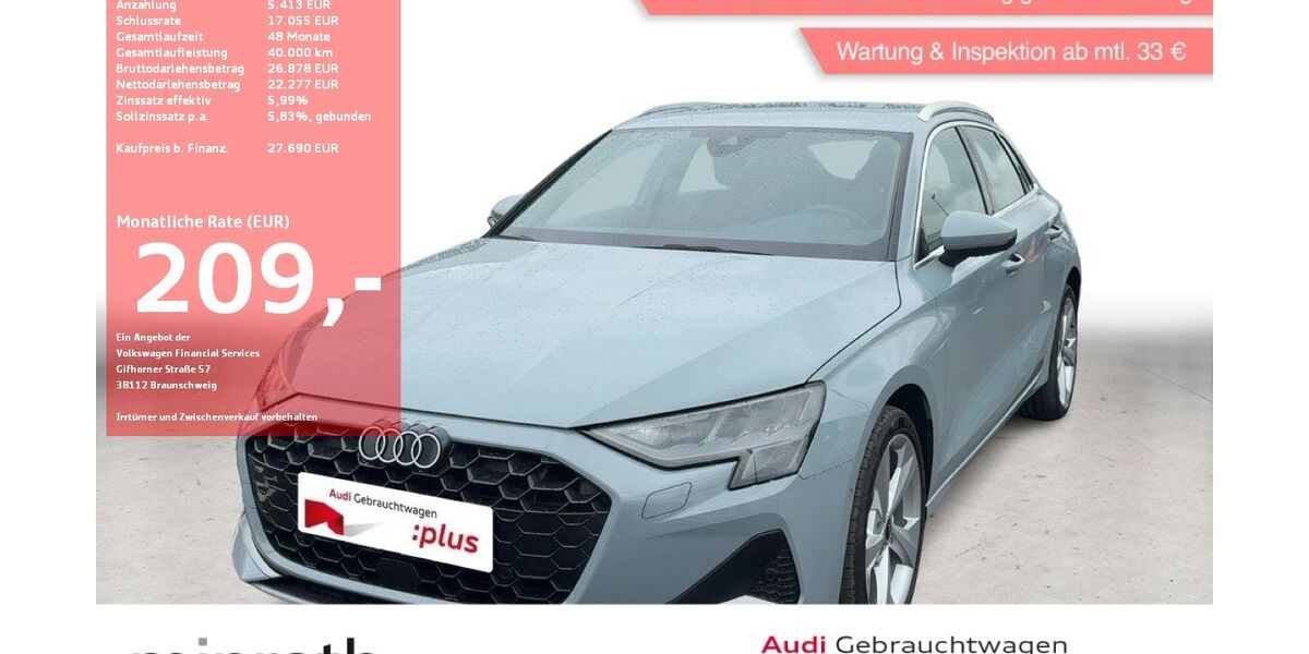 Audi A3 21.459 km 27.690 &euro; Moers-Hülsdonk 47441