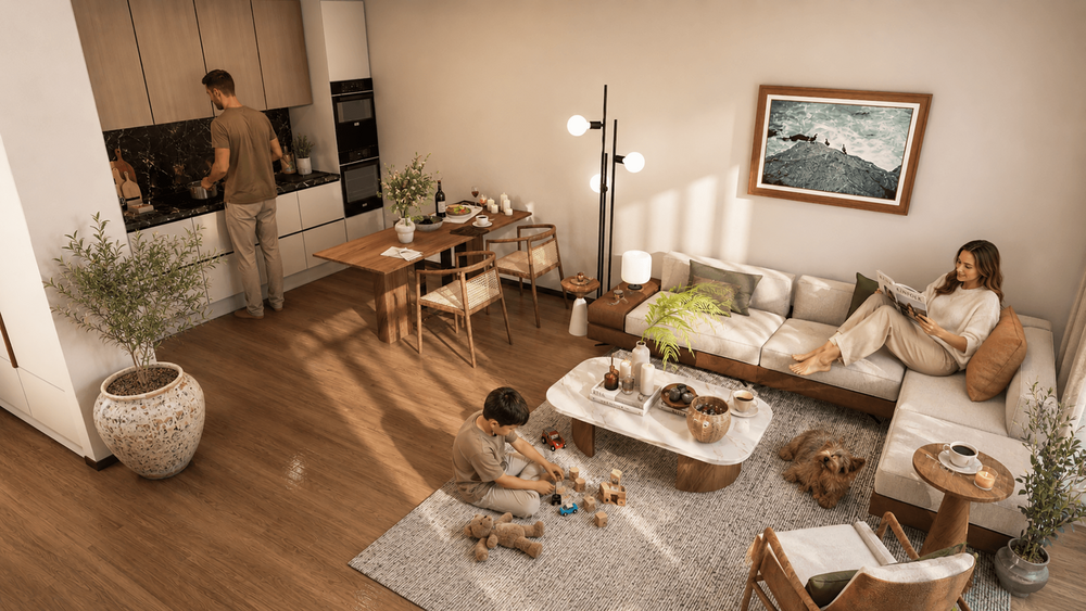 Etagenwohnung Viersen Hülsdonk - 3 Zimmer, 73 m&sup2;, 286.700&euro; | Angebot:27249745