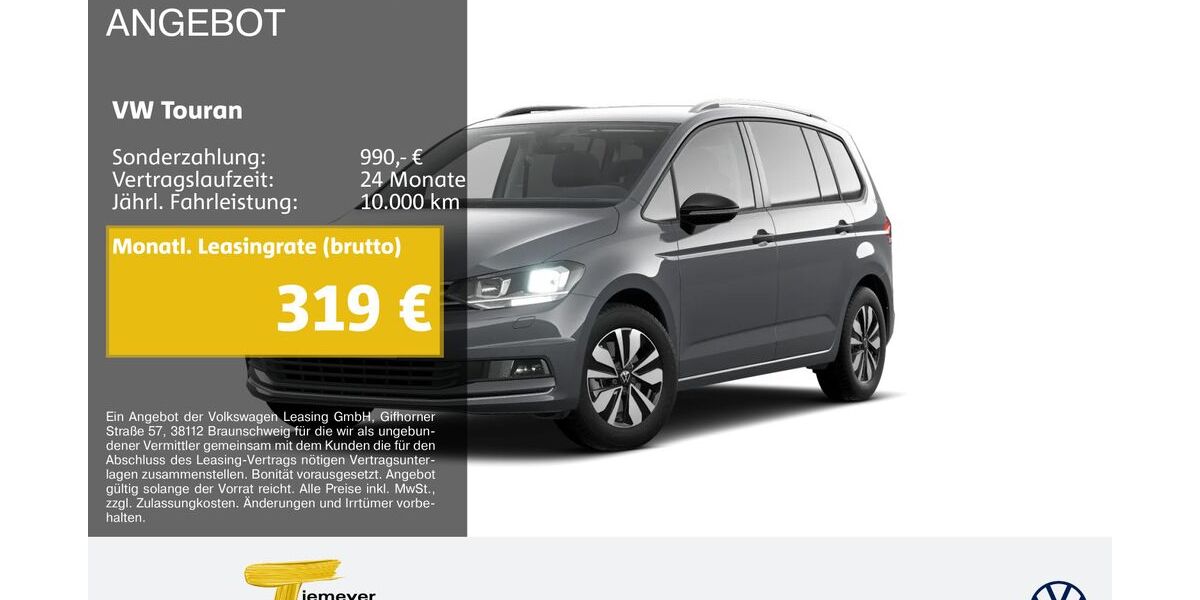 VW Touran 28.888 km 33.980 &euro; Duisburg 47059