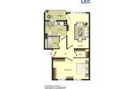 Etagenwohnung Duisburg Duisburg-Mitte - 2 Zimmer, 56 m&sup2;, 579&euro; | Angebot:24344937