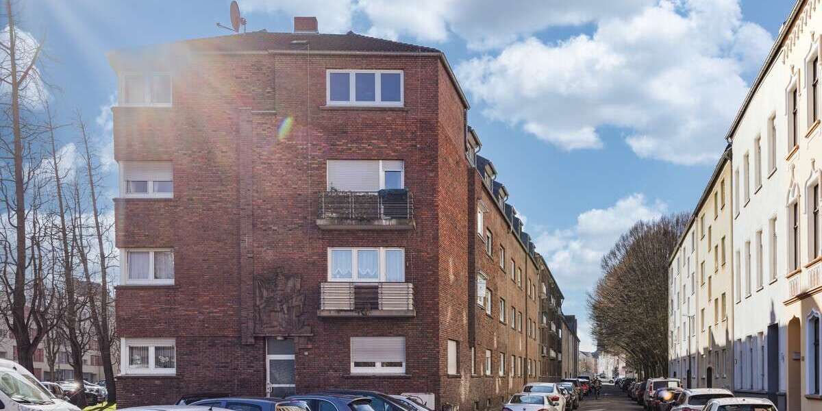 Etagenwohnung Krefeld / Cracau Cracau - 3 Zimmer, 82 m&sup2;, 140.000&euro; | Angebot:25402666