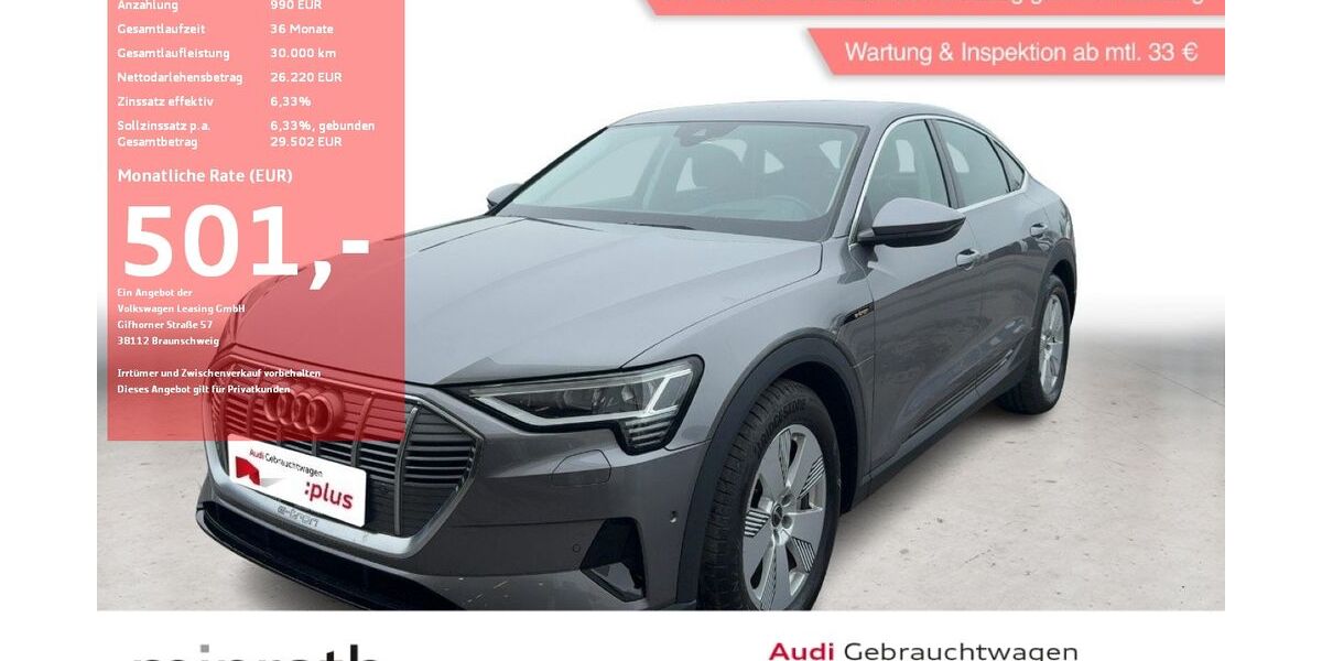 Audi e-tron 45.875 km 25.130 &euro; Moers-Hülsdonk 47441