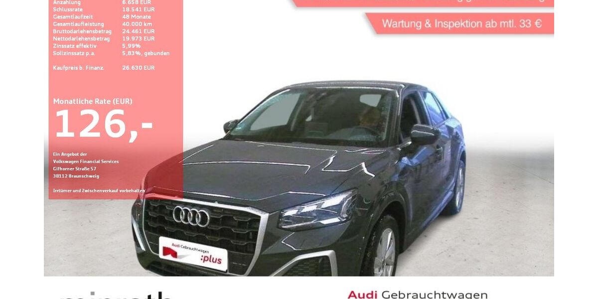 Audi Q2 4.370 km 26.380 &euro; Moers-Hülsdonk 47441