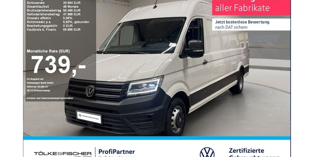 VW Crafter 38.420 km 57.649 &euro; Krefeld 47805