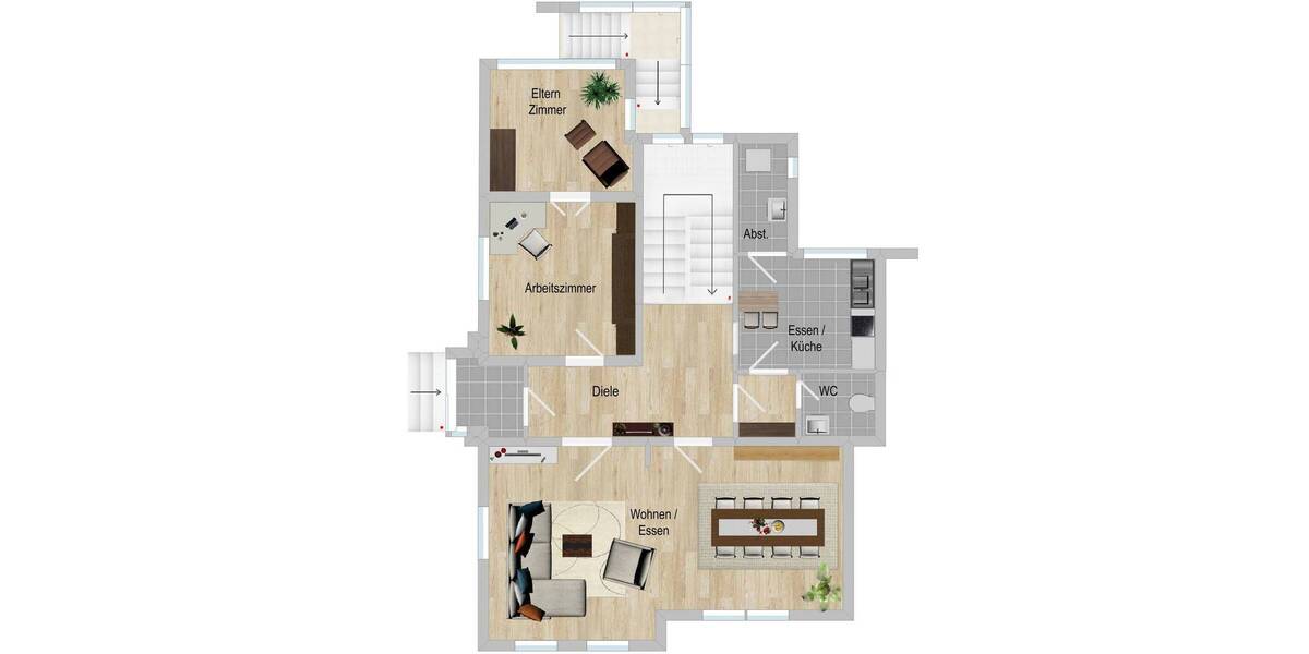 Doppelhaushälfte Duisburg Alt-Homberg - 1 Zimmer, 283 m&sup2;, 398.500&euro; | Angebot:26759905