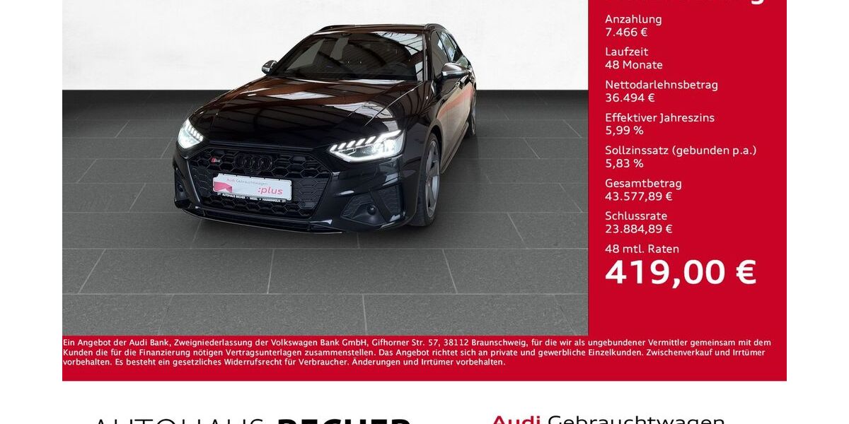 Audi S4 61.363 km 43.960 &euro; Wesel 46485