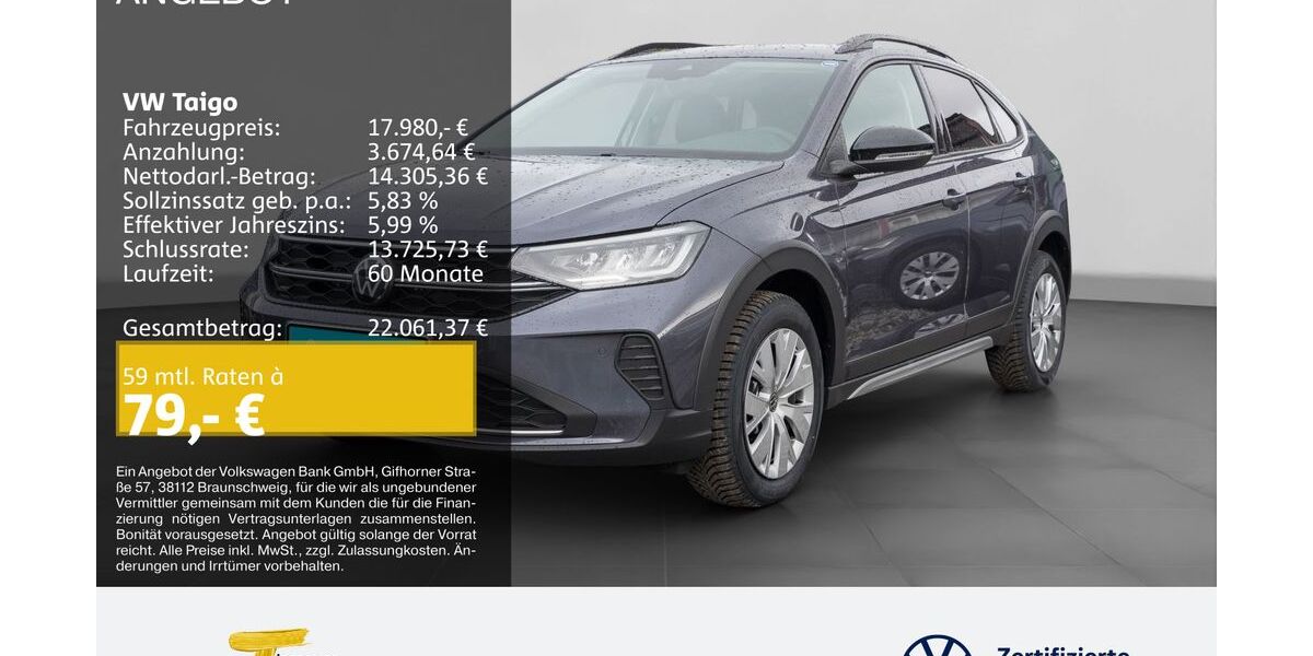VW Taigo 12.265 km 17.980 &euro; Oberhausen 46047