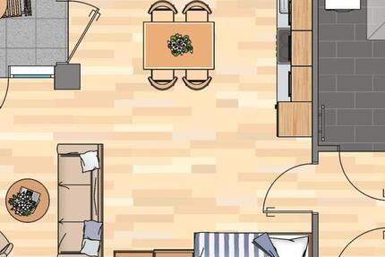 Wohnung Essen Südviertel - 1 Zimmer, 45 m&sup2;, 559&euro; | Angebot:25813917